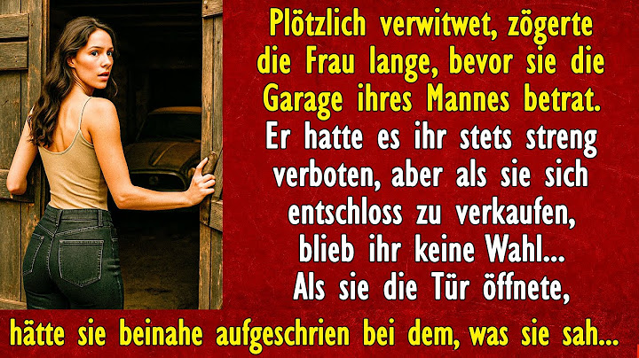 Der Ehemann hatte seiner Frau streng verboten, hineinzugehen, aber als sie sich zum Verkauf...