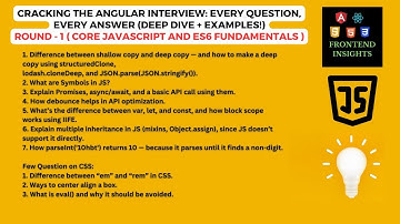 CRACKING het Angular Interview: Elke vraag, elk antwoord (Diepe duik + voorbeelden!) - Ronde 1