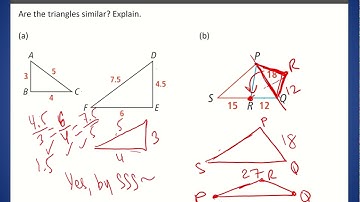 Geometry Lesson 7.3: Proving Triangles Similar