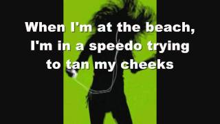 LMFAO- Sexy and I know it lyrics (HD in Fullscreen)