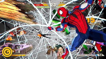 MARVEL Tokon: Fighting Souls Spider-man and Ghost Rider Gameplay | TGS 2025