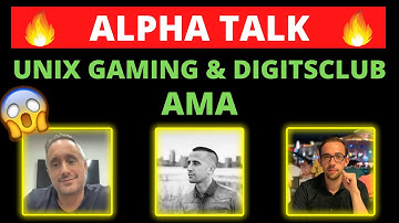 BEST  CRYPTO ROUNDUP - EXCLUSIVE ALPHA AMA [UNIX GAMING X DIGITSCLUB]