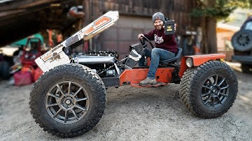 2JZ Lawn Mower Build - Haltech ECU Wiring and More!