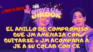JIKOOK - JM AMEAÇA TIRAR O ANEL DE NOIVADO, JM ACOMPANHA JK EM SUA COLABORAÇÃO COM A CALVIN KLEIN
