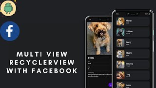 Multi-View | Recycler | View | With Facebook | Android Studio