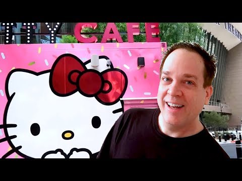 Wideo: Otwarcie Kawiarni Hello Kitty W Las Vegas