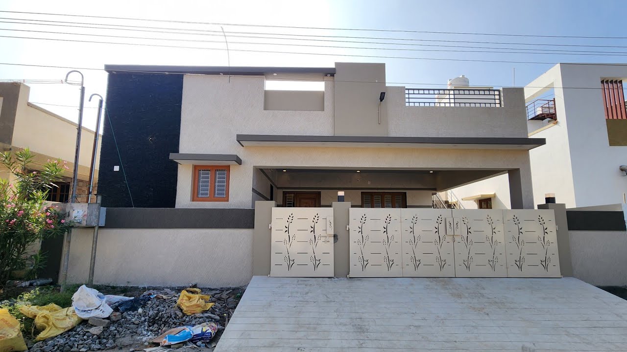 🔥5 சென்ட்ல கிழக்கு பார்த்த மாதிரி கட்டிய 📞8220631166 🔥 3BHK House for sale in Karamadai Coimbatore.