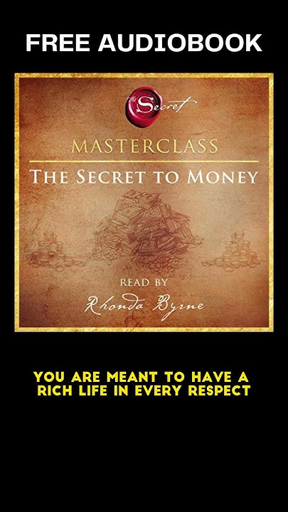 The Secret To Money Masterclass Audiobook Free Download The Secret to Money Masterclass Audiobook 💲 The Secret - YouTube