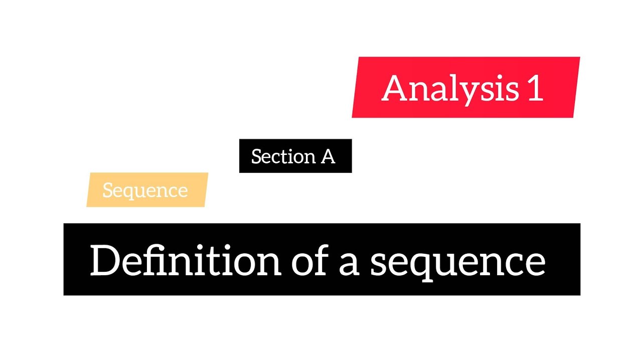 Definition of a Sequence – Real Analysis Concept Made Easy for 5th Sem ...