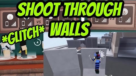 *GLITCH* How to SHOOT THROUGH WALLS in Murder VS Sherrifs Duels