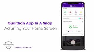 How to Adjust Your Home Screen | Guardian Protection screenshot 5