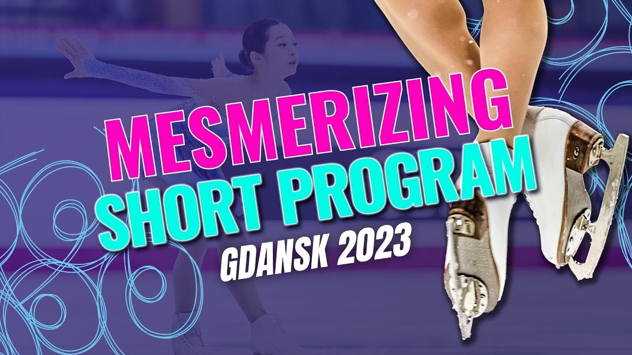 Luna SHIMOGAKI (AUS) Junior Women Short Program Gdansk 2023 