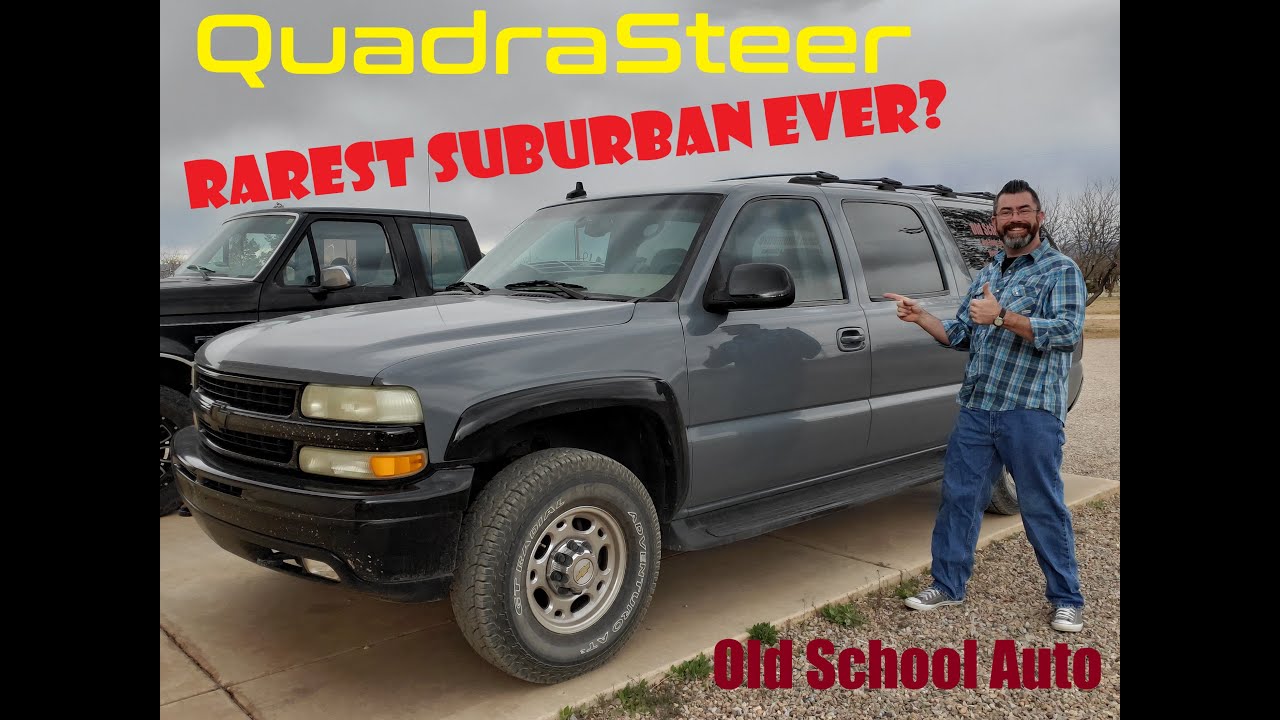 Rarest Suburban EVER? QuadraSteer: The Best Option You Never Knew You Needed!