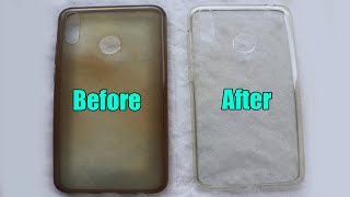 Clean Yellowness of Transparent Mobile Cover | once you see the result you will never do without it! screenshot 2