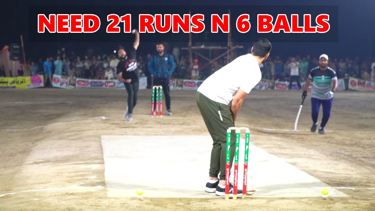Need 21 Runs From Last 6 Balls BIGGEST Thriller Cricket Match Ever in ...