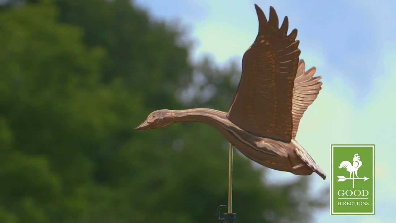 Good Directions 9663P Goose Weathervane - Polished Copper