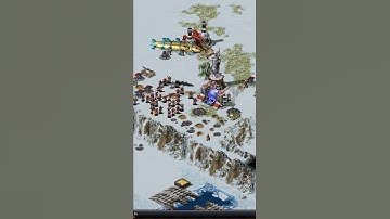 #shorts | Battle Official Tournament  Map | Game Over | Red Alert 2 | [ 1 vs 3 ]  #command