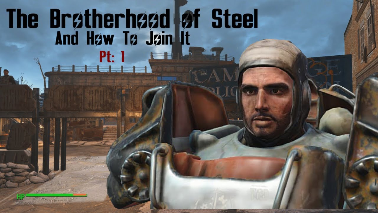Fallout 4 How To Join The Brotherhood Of Steel YouTube