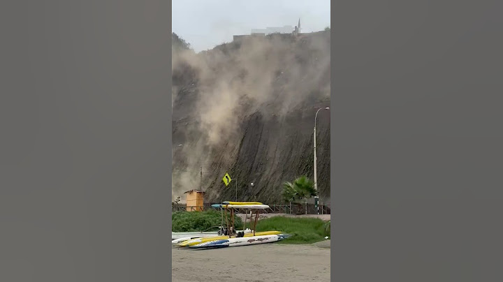 A strong earthquake of magnitude 6.1 with its epicenter in Callao shook Lima.