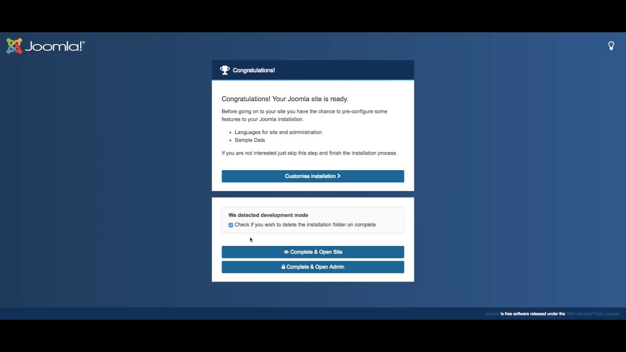 Joomla 4 Alpha test Fresh Installer and New Media Manager