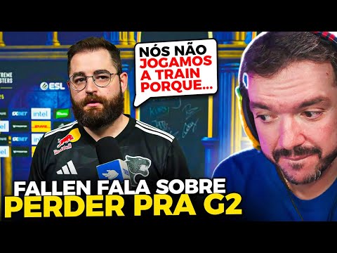 Fallen explica o porque não jogou TRAIN contra a G2!