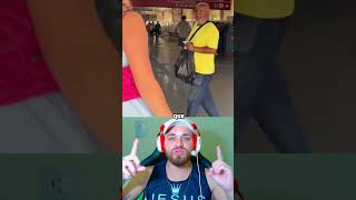 teste social na rua