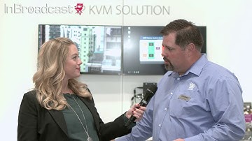 InBroadcast InSight at NAB Show NYC 2017–Adder demonstrate their new IP-based, high performance KVM
