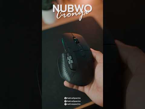 เมาส์ Ergonomics ราคาย่อมเยา Nubwo x213 Cronyx | TH | N/S