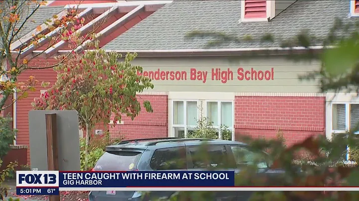 Teen caught with gun at Gig Harbor school | FOX 13 Seattle