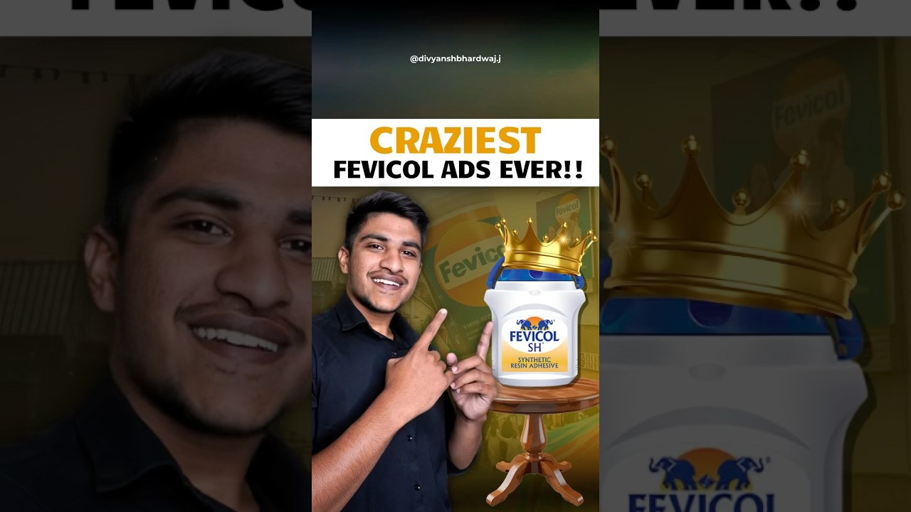 Craziest ads by Fevicol😂🔥 #shorts