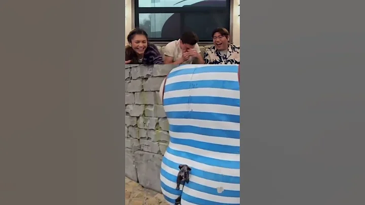 try to laugh Tom Holland react part 12 #tomholland #funny #trytolaugh