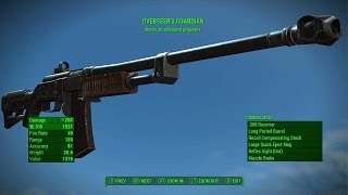 Fallout 4 - BEST RIFLE OVERSEER