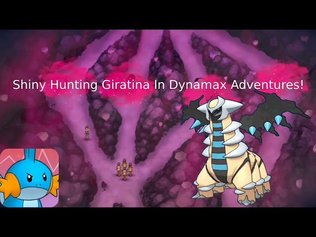 shiny giratina in 5 dynamax adventures ✨ #pokemon #scarletviolet