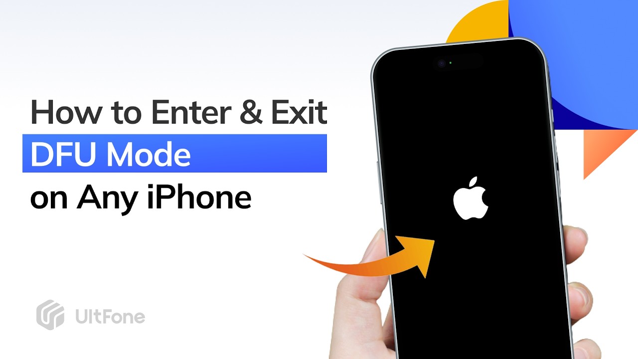 How to Put Any iPhone in DFU Mode? | Enter & Exit DFU Mode - YouTube