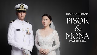 Holy Matrimony Of Pisok & Mona (Chapel Novotel Manado April 27th, 2024)