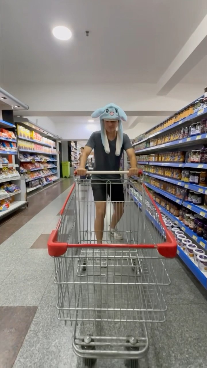 cuando llevas el carrito