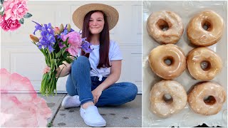 DAY IN THE LIFE | making homemade donuts. monthly unboxings haul (disney & lifestyle). & more.