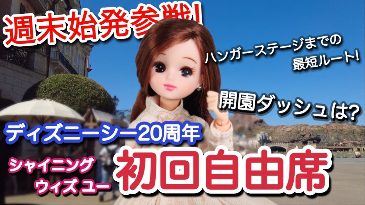 検証 始発で開園前から並ぶと東京ディズニーシー周年シャイニングウィズユーの自由席はとれるのか Youtube
