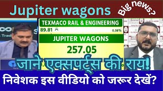 Jupiter wagons, texmacorail,shares news, hold or sell, target price,