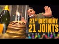 Smoking 21 Joints for my 21st Birthday - Deleted Stevewilldoit Video