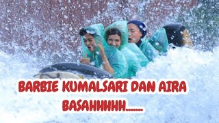 Keseruan Barbie Kumalasari Dan Aira....basah Bareng Teriak Bareng