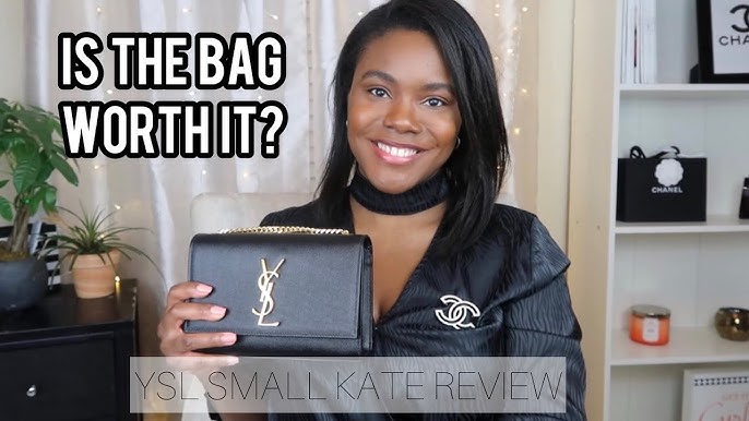 WHAT FITS INSIDE & 4 OUTFIT STYLING IDEAS - SAINT LAURENT KATE BAG 