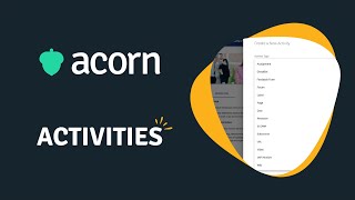 Acorn Performance LMS (PLMS): Activities
