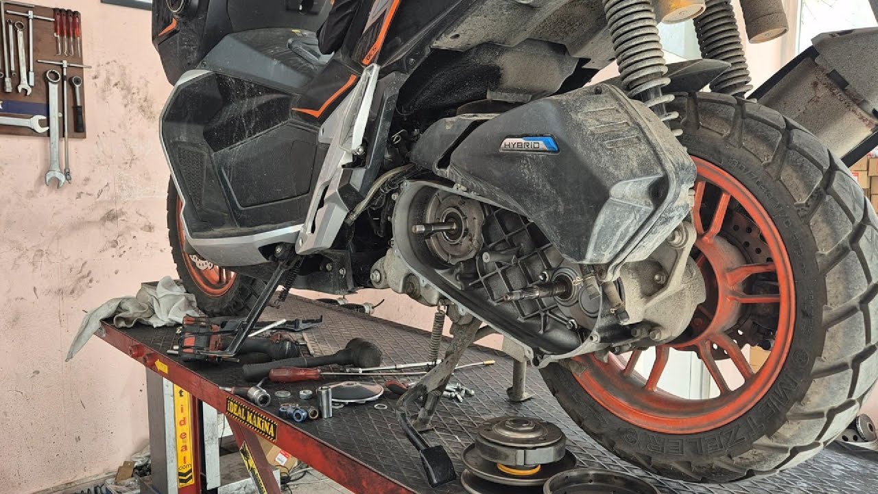 RKS Reale 125 Varyatör Bakımı