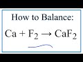 Chemical Reactions and Ionic Compounds