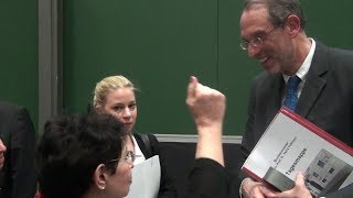 Dina Porat on students protest in Vienna: They are students, they are young, they are ...
Dina Porat on 21st February and on 18th February 2018 in Vienna at the Congress An End to Antisemitism ! Dina Porat on students protest in Vienna: They are students, they are young, they are ...