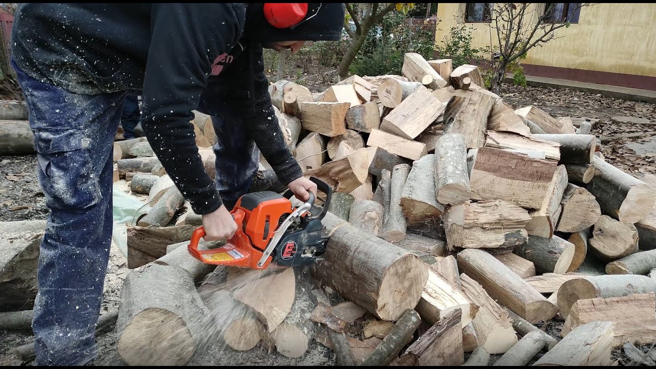 Tai 4m ster de fag cu Husqvarna 550 mark 2 modificata