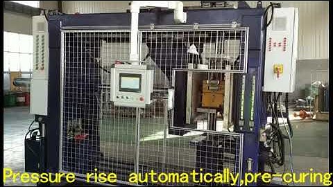 APG press machine, bushing making machine