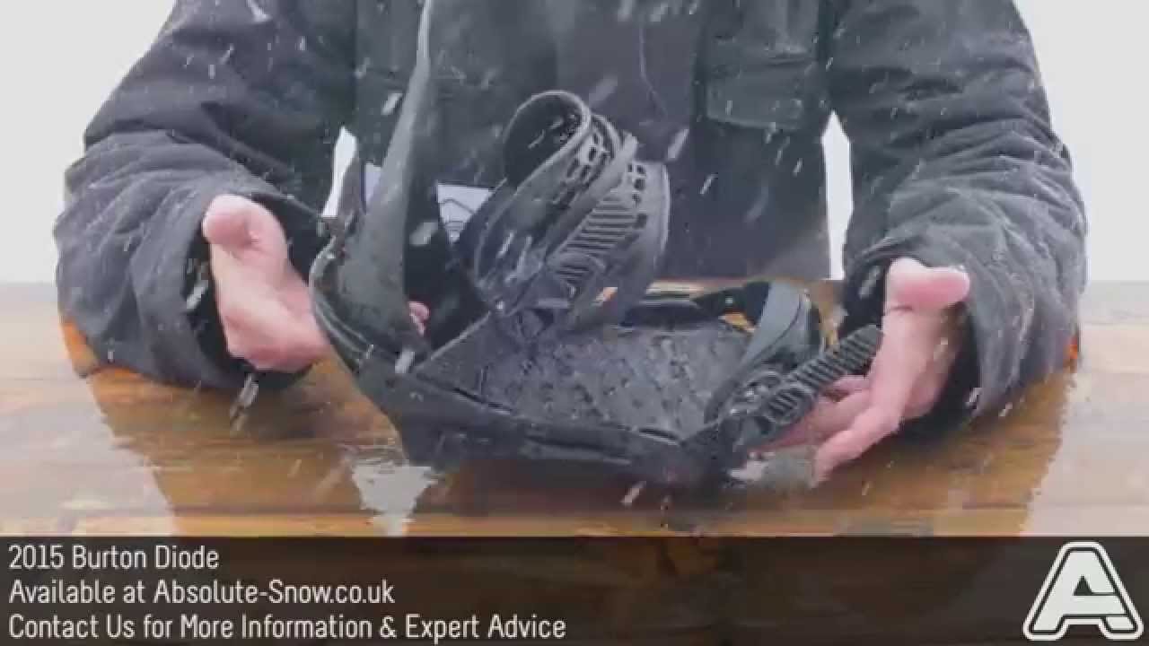2014 / 2015 | Burton Diode Snowboard Bindings | Video Review - YouTube
