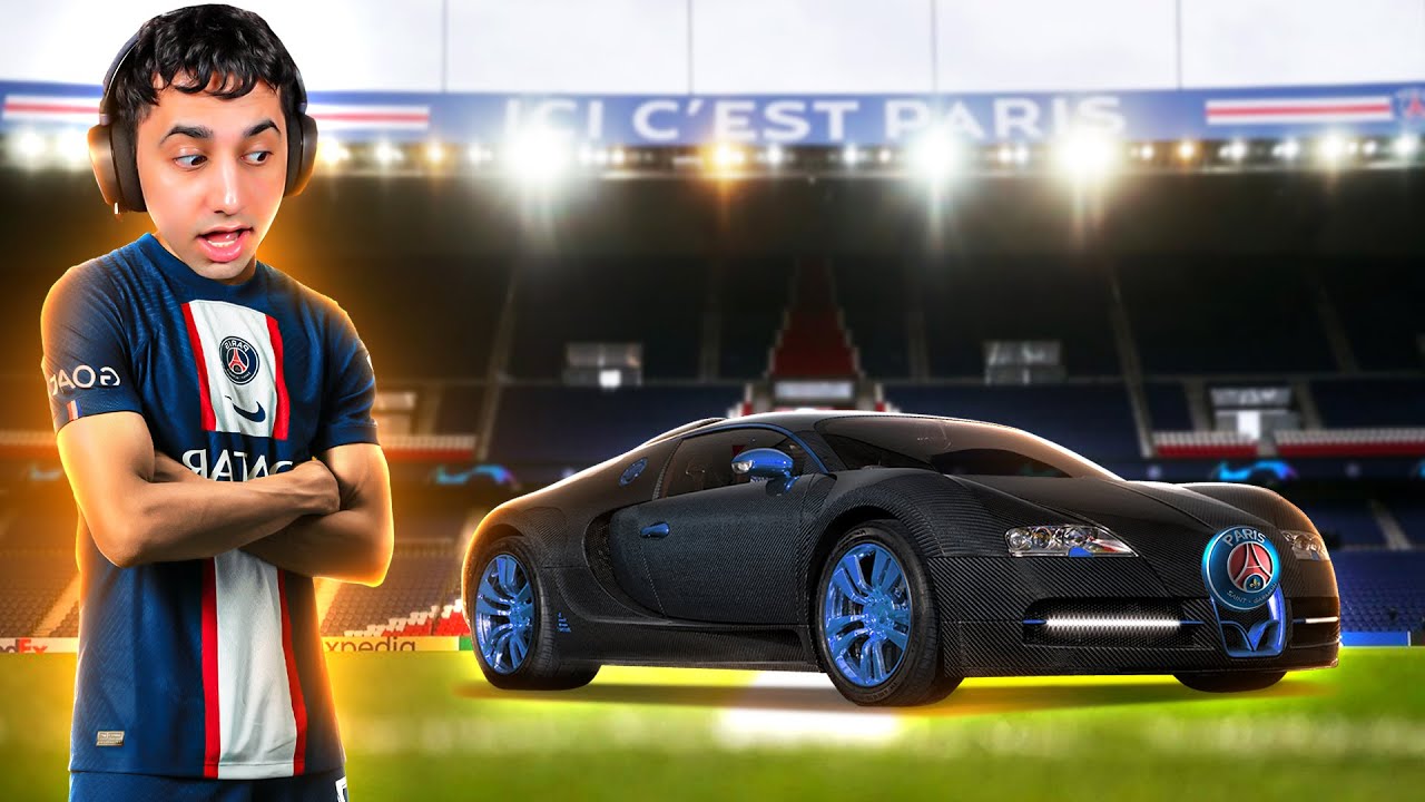 NEW BUGATTI 😱 تو استادیوم پی اس جی بوگاتی گرفتم